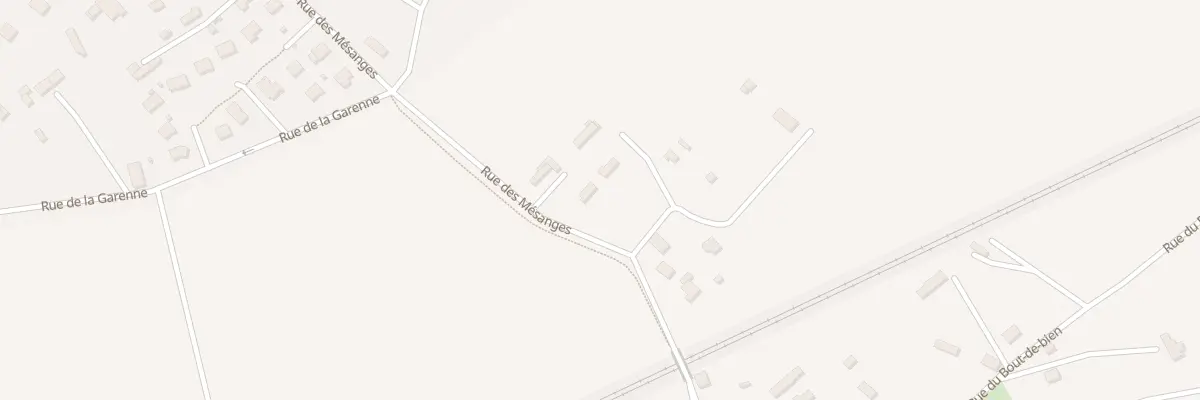 Plan du 404 Rue des Mésanges à Sainte-Marie-des-Champs