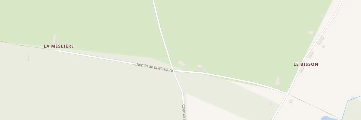 Plan du 6 Che de la Mesliere à Charencey