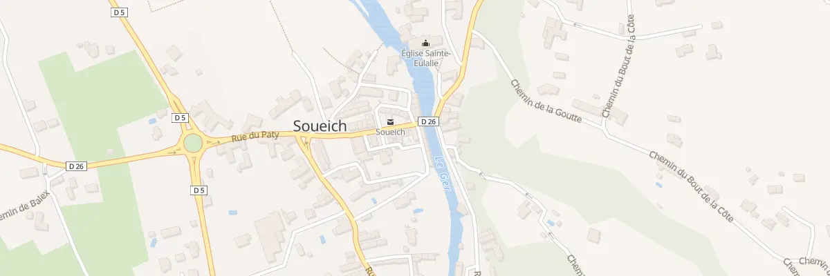 Plan du 272 Rue du Pâty à Soueich