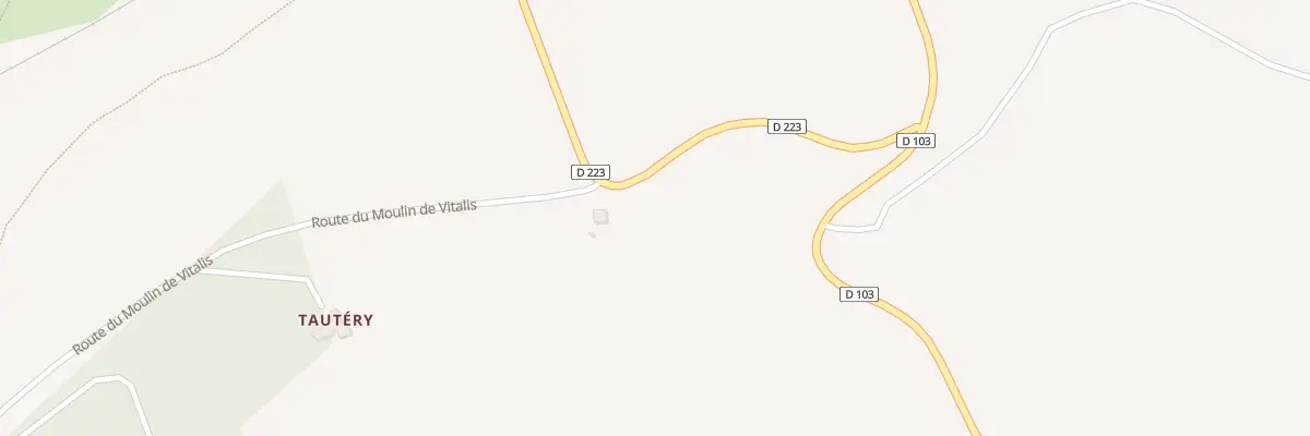 Plan du 15 Rte du Moulin de Vitalis à Hautefage-la-Tour