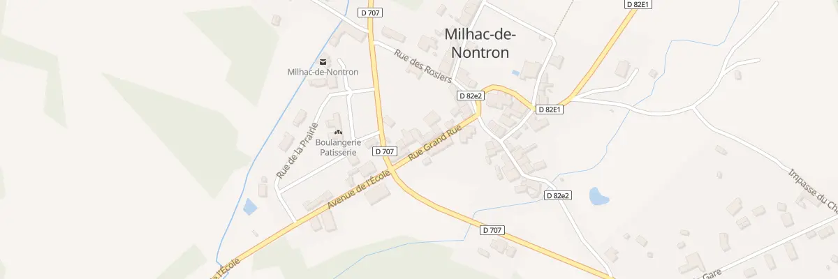Plan du 10 Gr Grand Rue à Milhac-de-Nontron