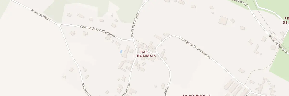 Plan du 5 Che de l’Hommaisiere à Esvres