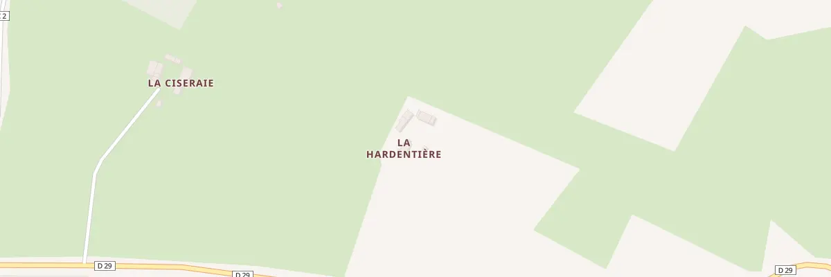 Plan du 5044 La Hardentiere à Montmirail