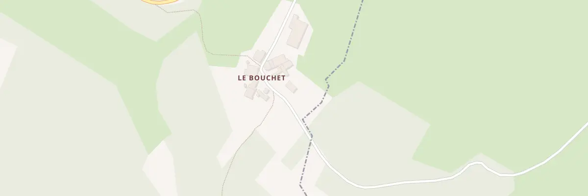 Plan du 5200 Le Bouchet à Pressignac