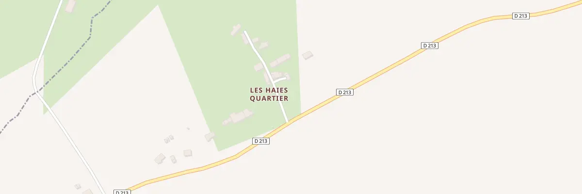 Plan du 1 La Haie Quartier au Mage