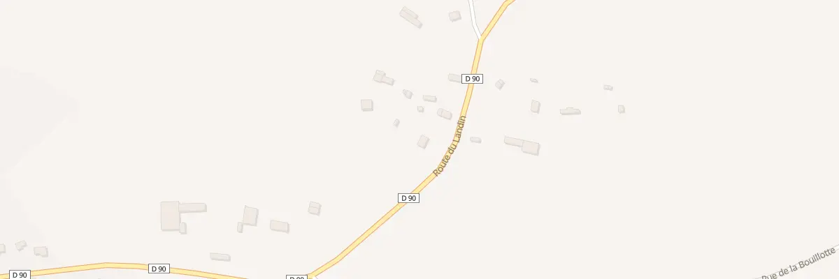 Plan du 15 Rte du Landin à Hauville