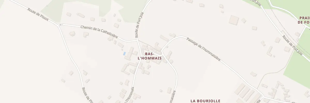 Plan du 7 Che de l’Hommaisiere à Esvres