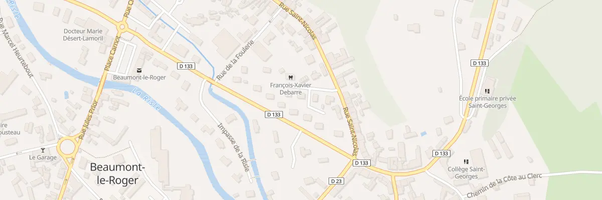 Plan du 5 Imp Saint Nicolas à Beaumont-le-Roger