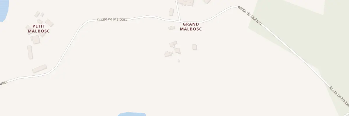 Plan du 1044 Rte de Malbosc à Rayet