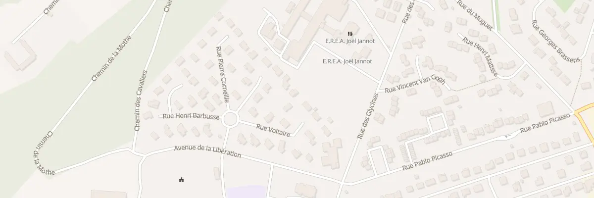 Plan du 9 Rue Voltaire à Trélissac