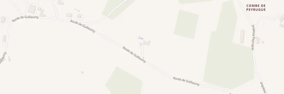 Plan du 1373 Rte de Guillaumy à Beaumontois en Périgord