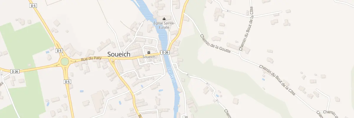 Plan du 21 Rue de Buchet à Soueich