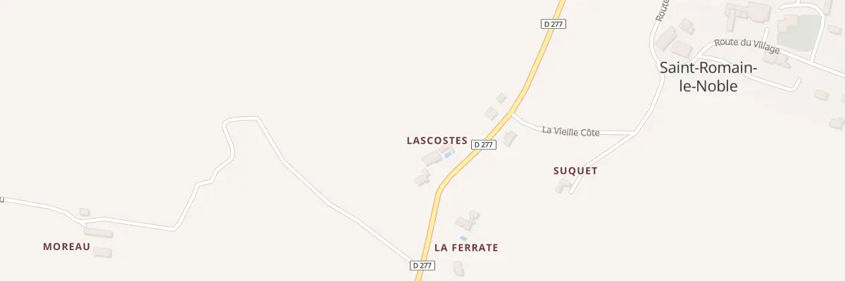 Plan du 2837 Rte des Tulipes à Saint-Romain-le-Noble