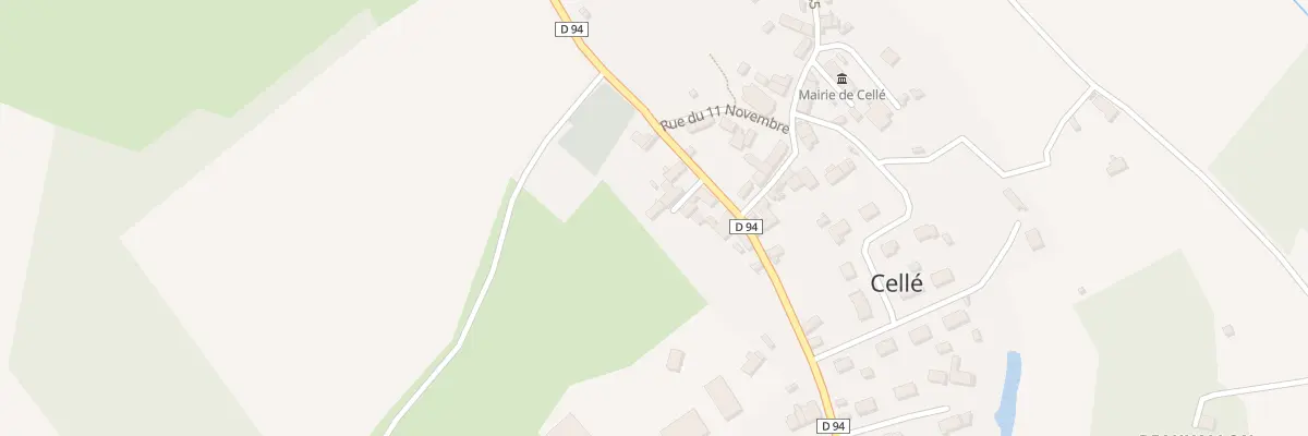 Plan du 5 Imp des Ormeaux à Cellé
