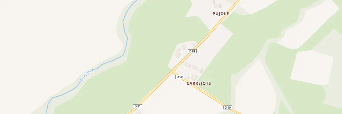 Plan du 129B Pujole à Montbernard