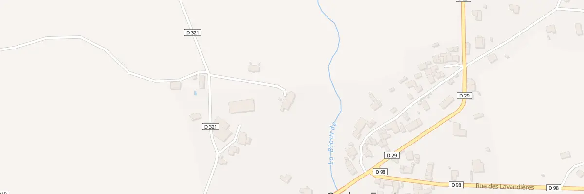 Plan du 2 Chez Perinet à Oradour-Fanais