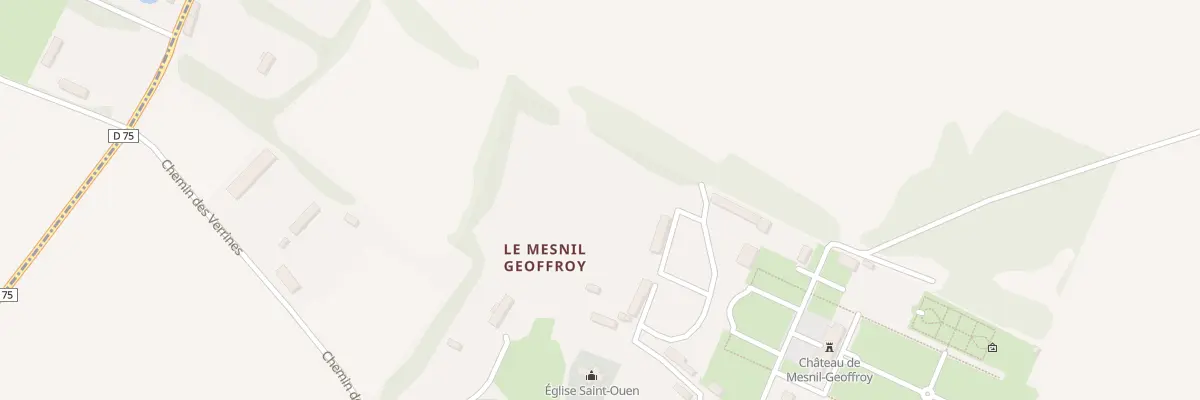 Plan du 6 Che de la Dame Blanche à Ermenouville