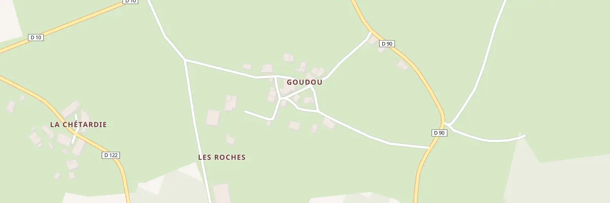 Plan du 5262 Goudout à Vayres