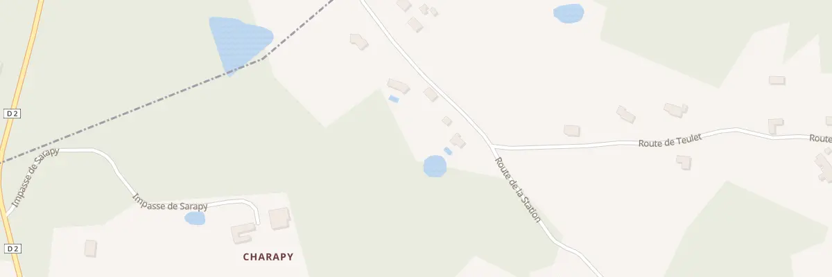 Plan du 238 Rte de Teulet à Sanilhac