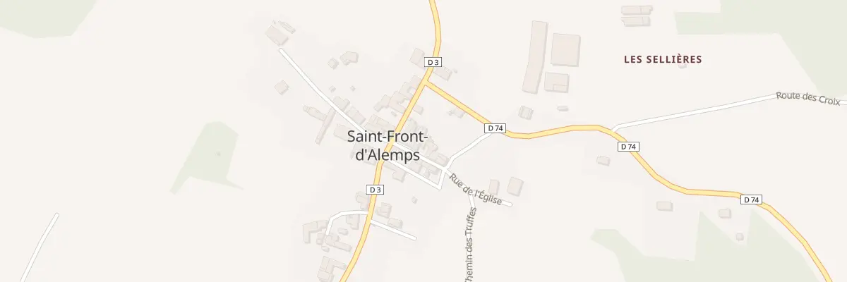 Plan du 17 Le Bourg à Saint-Front-d’Alemps