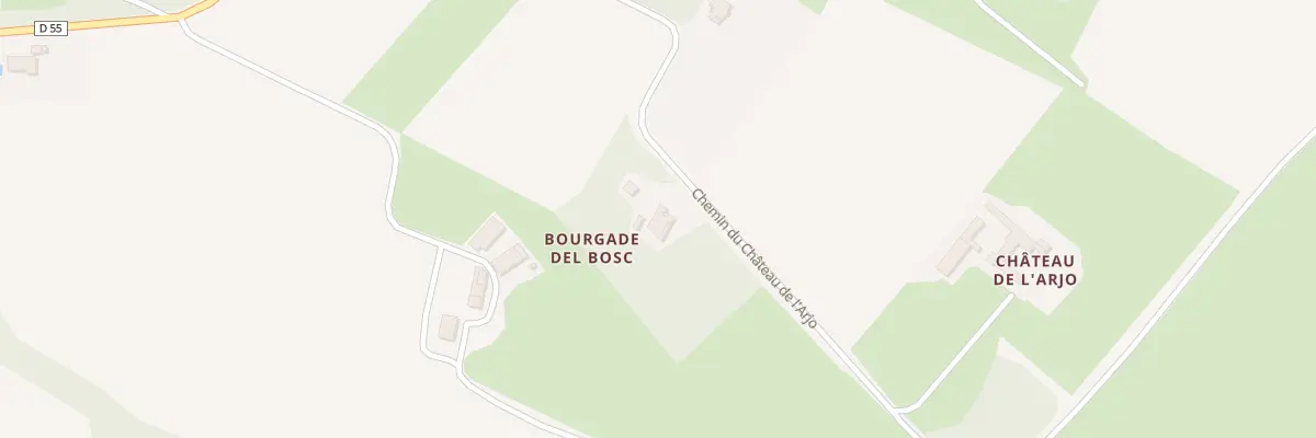 Plan du 43 Bourgade Del Bosc à Puymaurin