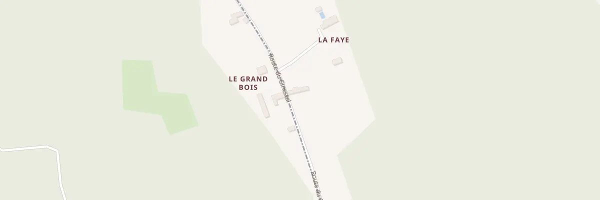 Plan du 80 La Faye à Pezuls