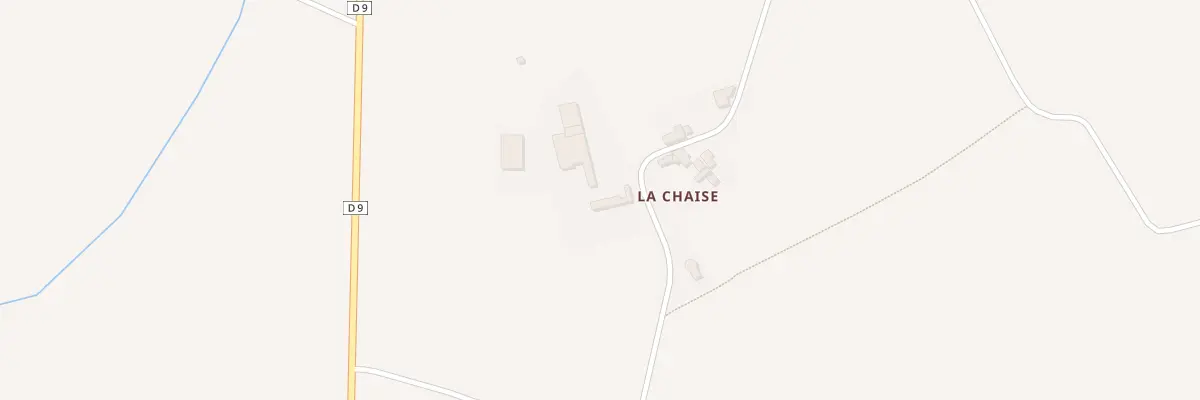 Plan du 5105 La Chaise à Paizay-le-Sec