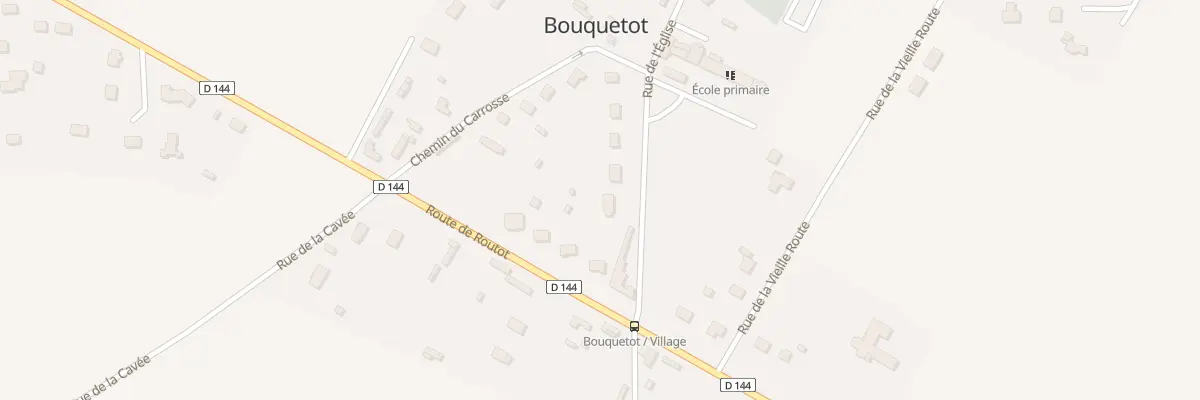 Plan du 226 Rue de l’Eglise à Bouquetot