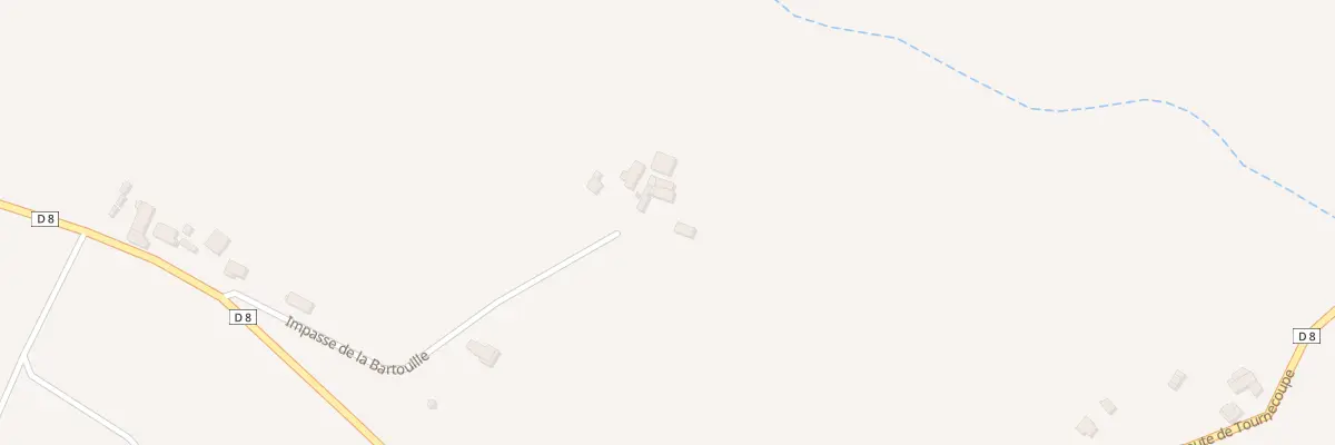 Plan du 5022 A la Bartouille à Saint-Léonard