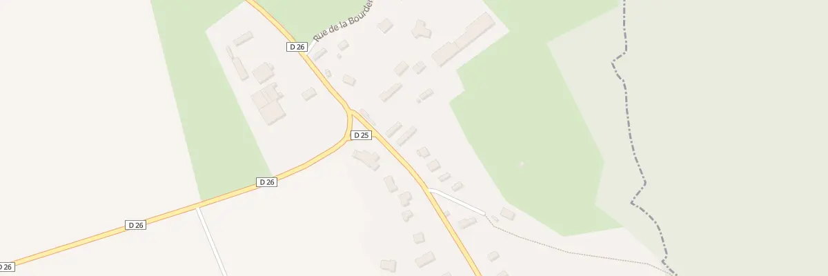 Plan du 43 Rue des Canadiens à La Haye-de-Calleville