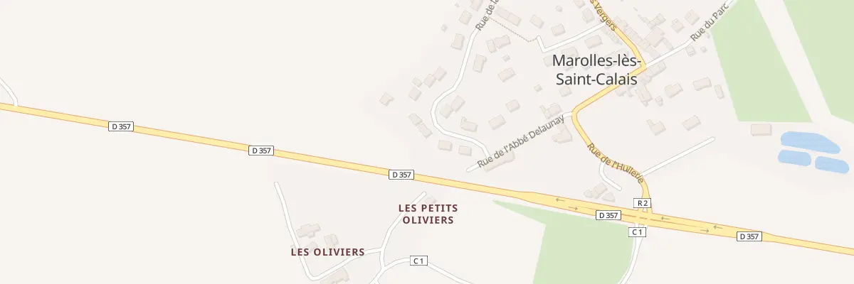 Plan du 5 Rue de la Source à Marolles-lès-Saint-Calais