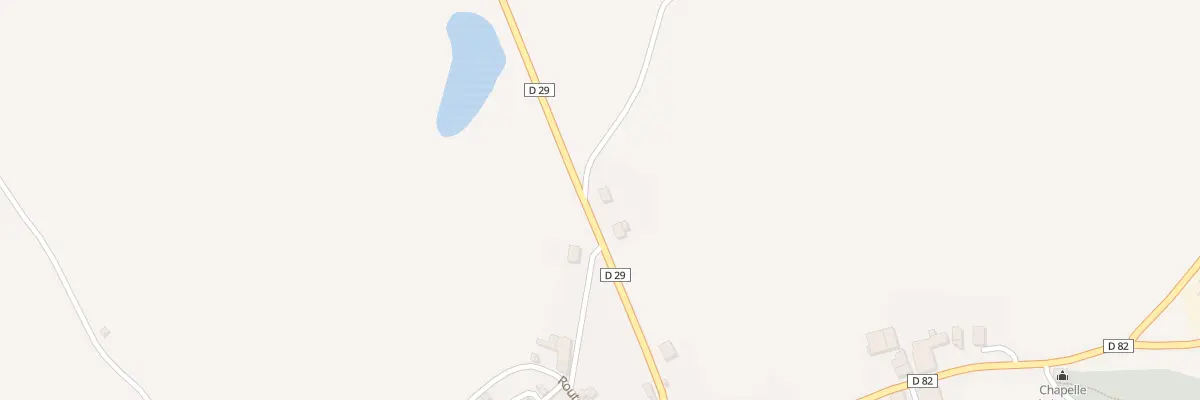 Plan du 6 Rte de Brillac à Lesterps