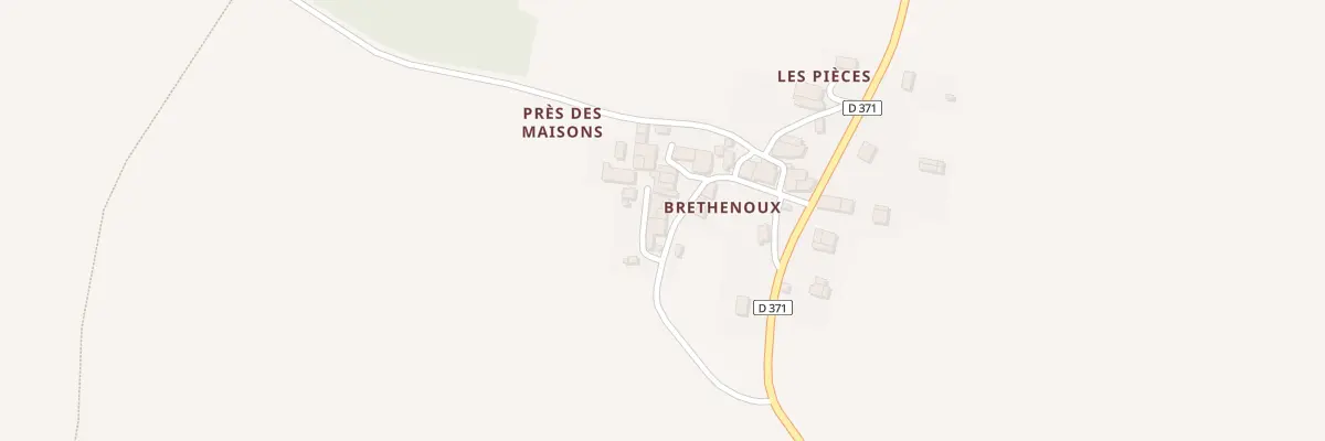 Plan du 5635F Brethenoux à Chassenon