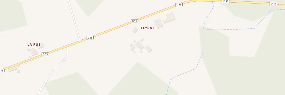 Plan du 5319 Leyrat à Marval