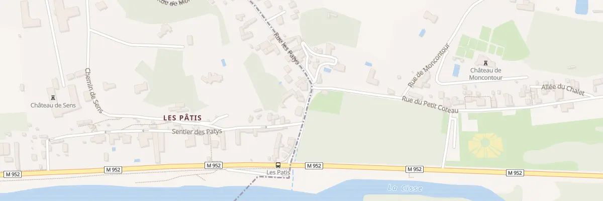 Plan du 11 Rue des Patis à Rochecorbon