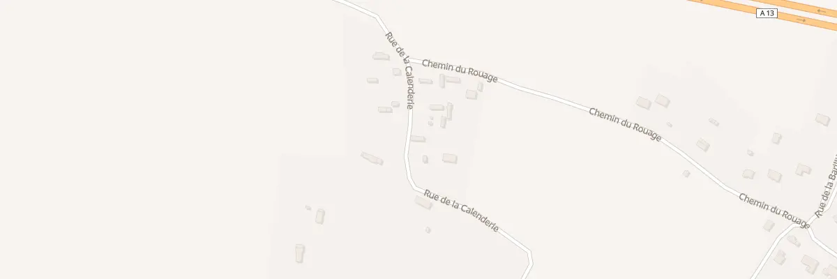 Plan du 372 Rue de la Calenderie à Bouquetot