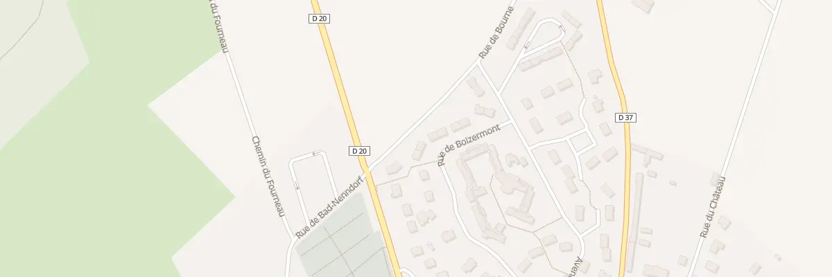 Plan du 25 Rue de Boizermont à Doudeville