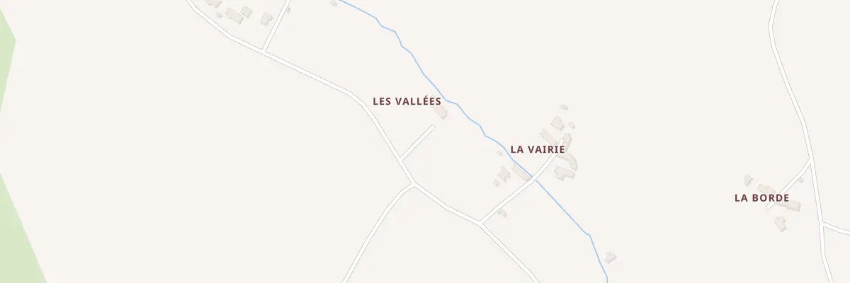 Plan du 1 Les Vallees à Cellé