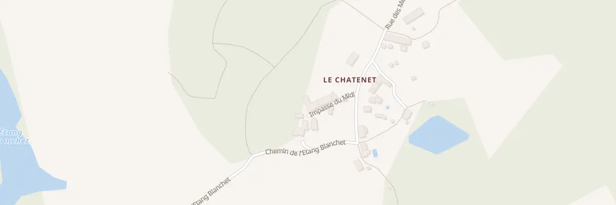 Plan du 163 Chatenet Ouest à Abjat-sur-Bandiat