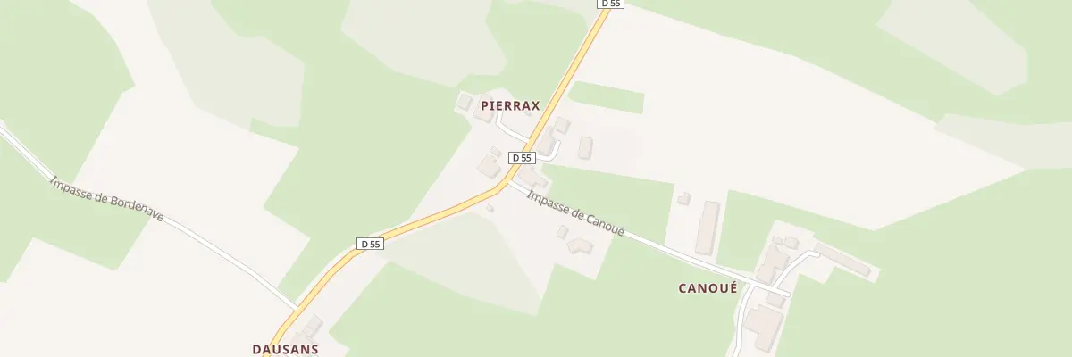 Plan du 13 Imp de Canoué à Puymaurin