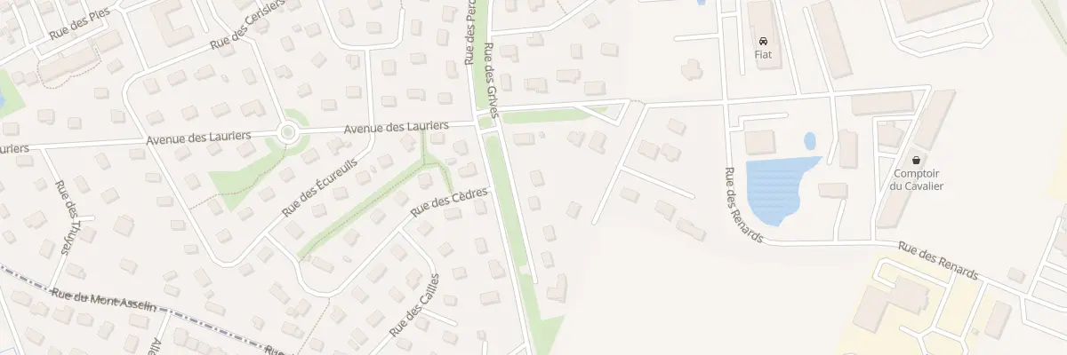 Plan du 281 Rue des Grives à Sainte-Marie-des-Champs