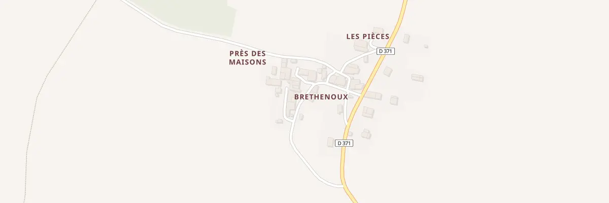Plan du 1 Rue de la Serve à Chassenon