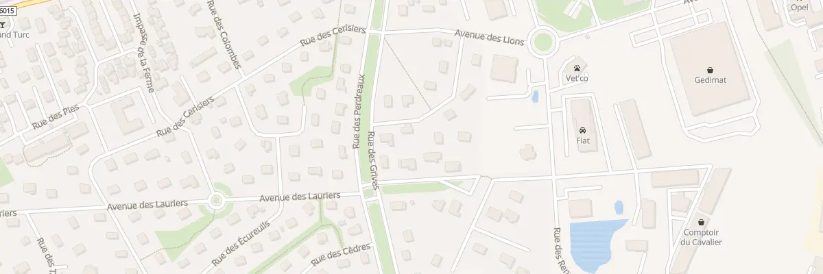 Plan du 50 Rue des Peupliers à Sainte-Marie-des-Champs