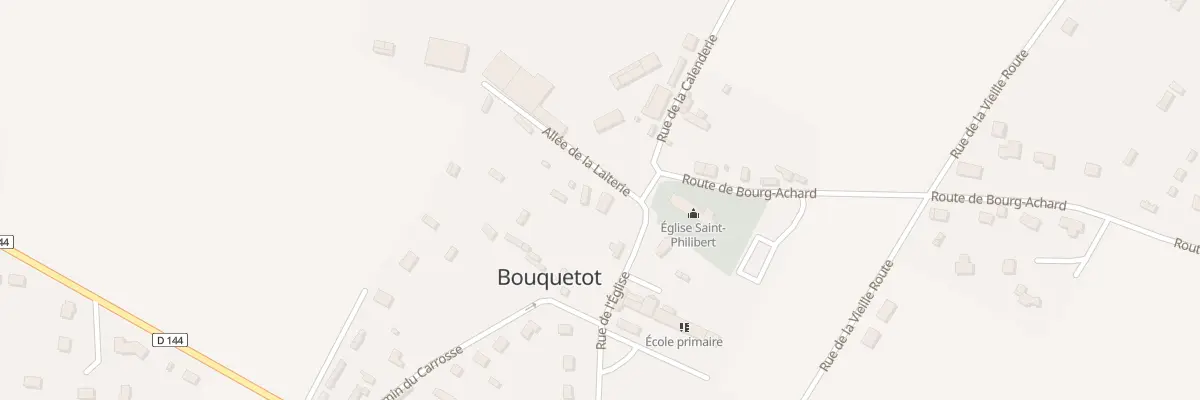 Plan du 41 All de la Laiterie à Bouquetot