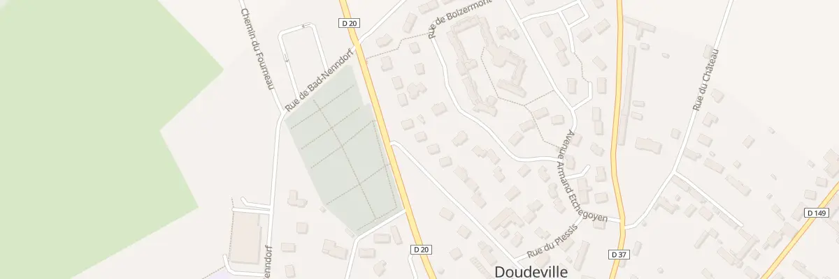Plan du 3 Rue du Patis au Prêtre à Doudeville