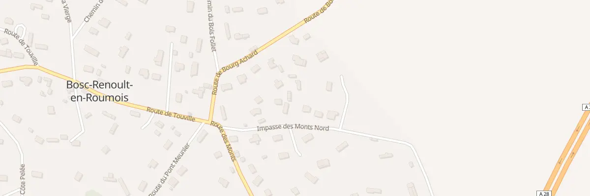 Plan du 104 Imp des Monts Nord à Thénouville