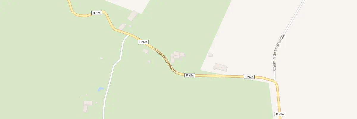 Plan du 1101 Rte de Landorthe à Lieoux