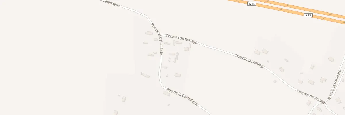 Plan du 300 Rue de la Calenderie à Bouquetot