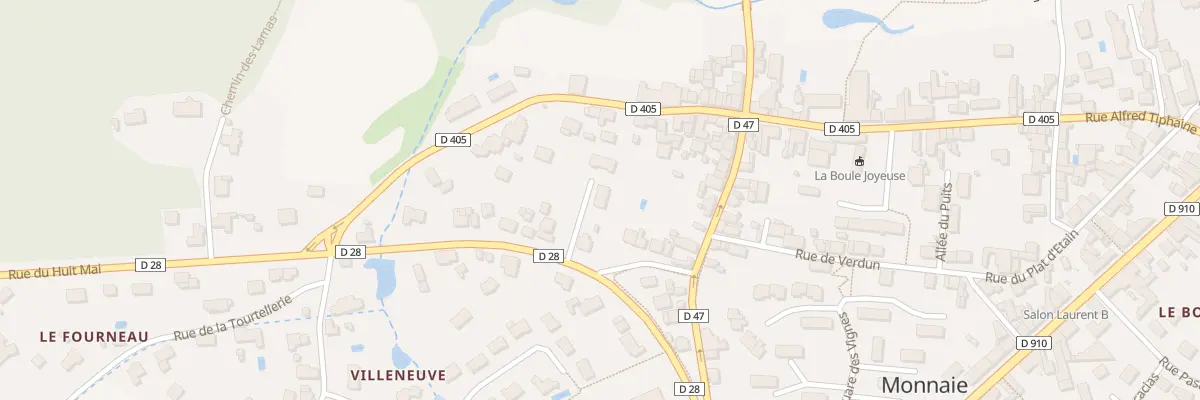 Plan du 5B Rue du Huit Mai à Monnaie