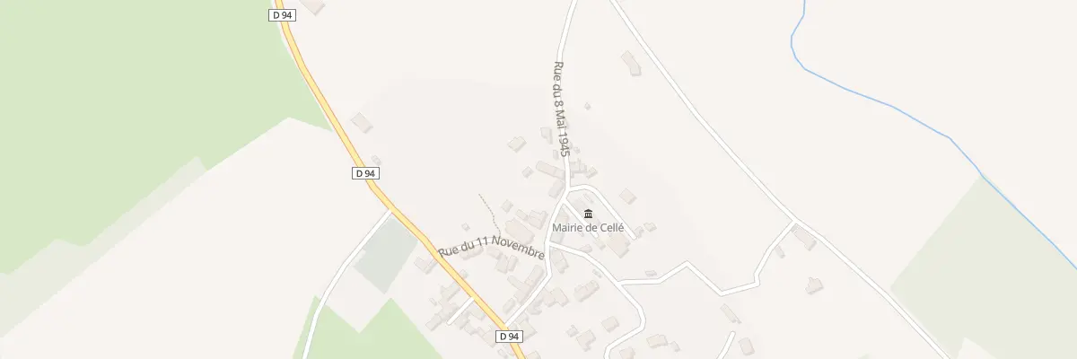 Plan du 4 Pl Jean Moulin à Cellé